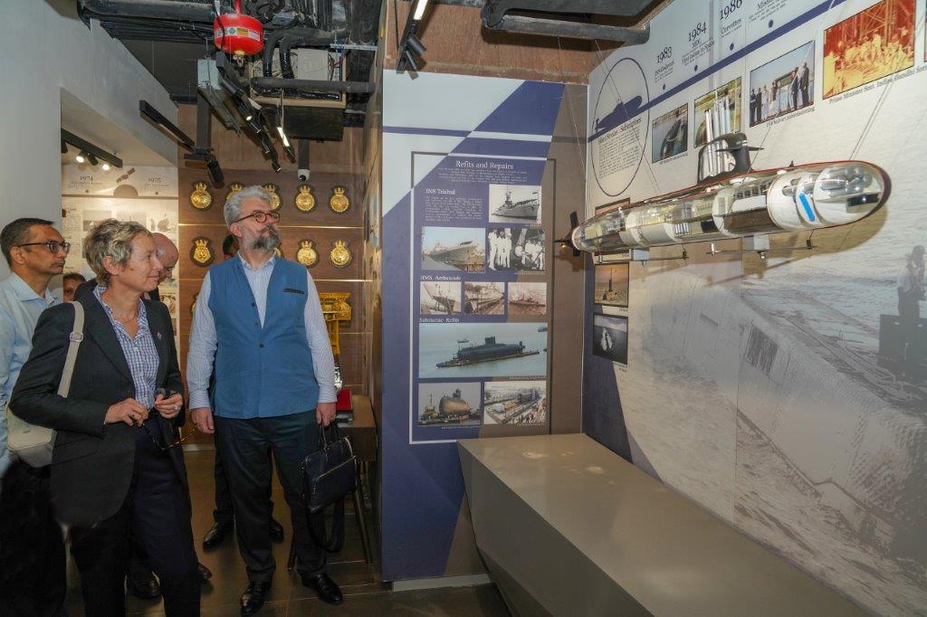 Visit Of Chairman & CEO, Naval Group France To MDL -20th Dec 2022123